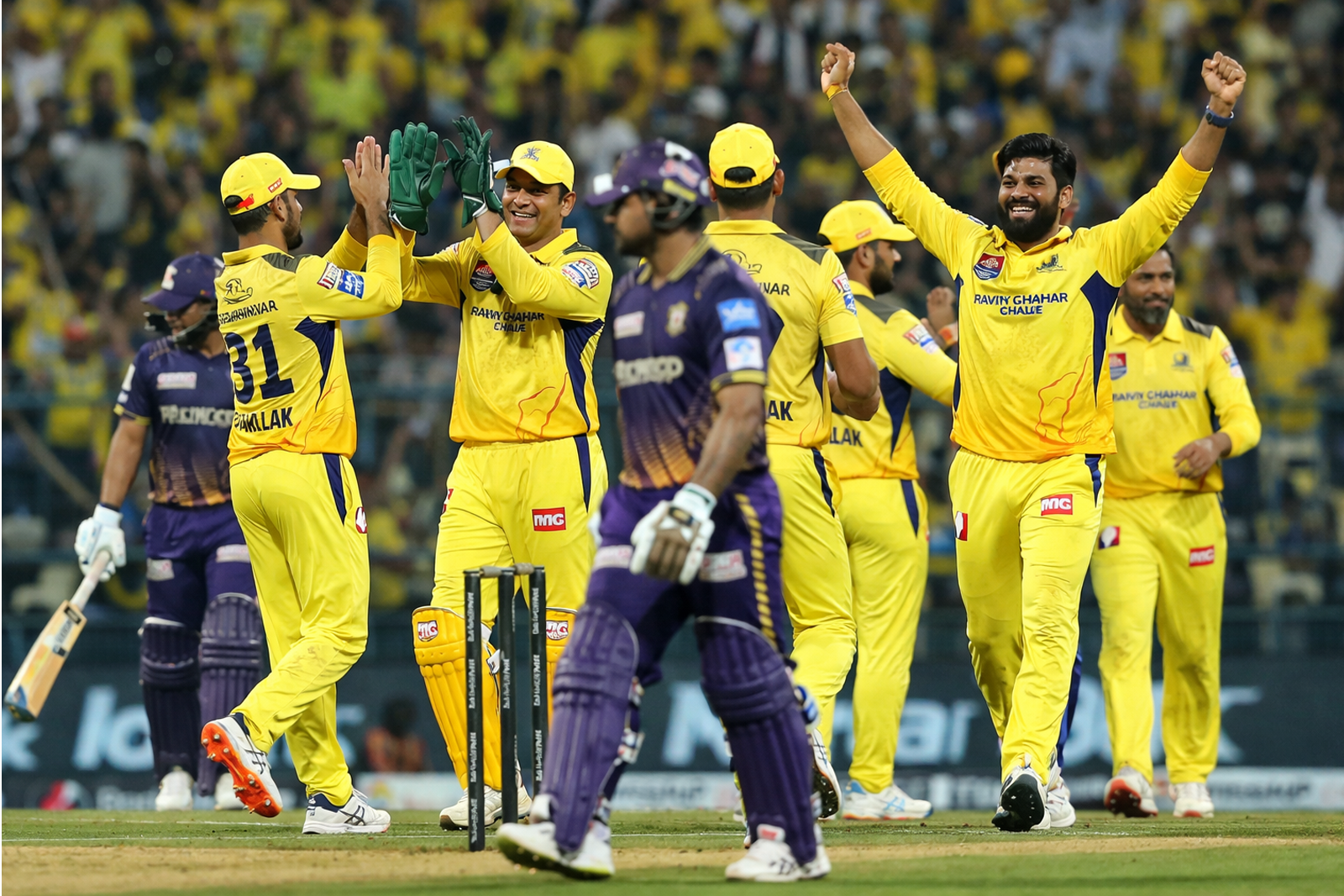 CSK Crush KKR by 32 Runs in Dominant All-Round Show at Chepauk